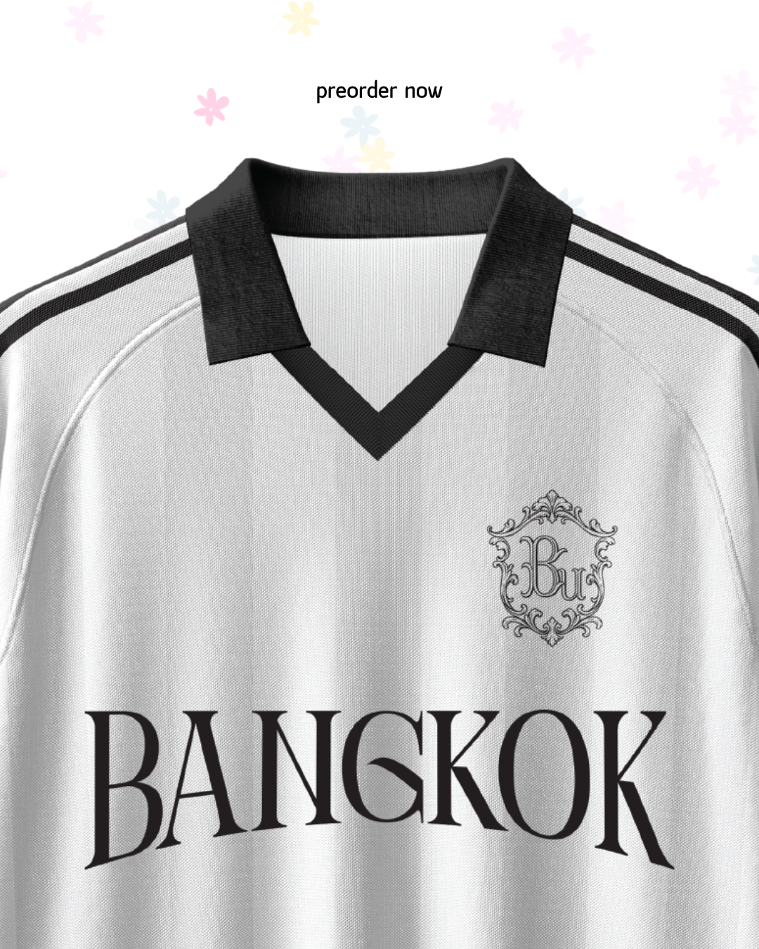 BUWEAR Simple Collection สี white ด้านหน้า