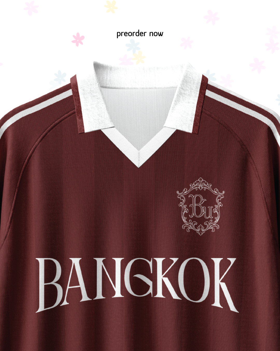 BUWEAR Simple Collection สี Red Wine ด้านหน้า